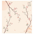 Botanica Nocturne Voile Curtains — Espresso Single-Sprig