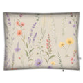 Botanica Nocturne Floor Pillows — Espresso Hairline Vine